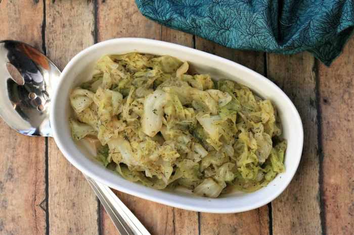 Perfect cabbage with dill