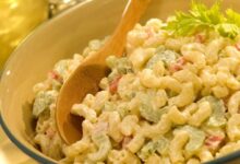 Moms shrimp macaroni salad