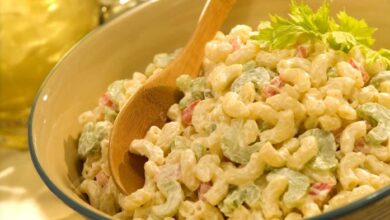 Moms shrimp macaroni salad