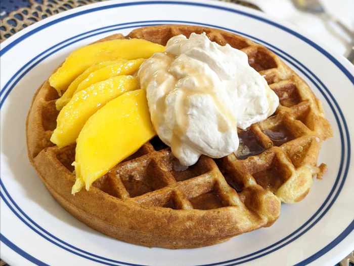 Tender and easy buttermilk waffles