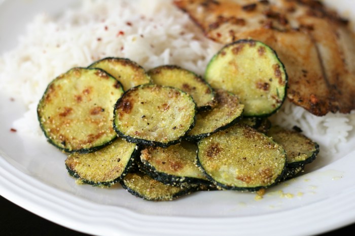 Easy pan fried zucchini