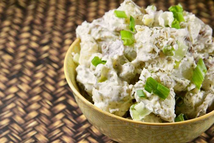 Moms dill potato salad