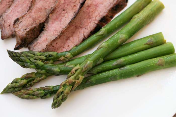 The best steamed asparagus