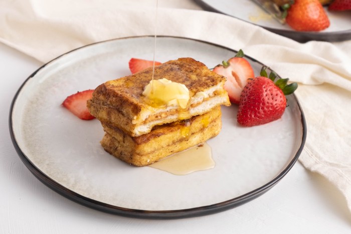 Peanut butter french toast