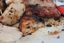 Grilled five spice chicken