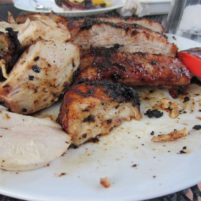 Grilled five spice chicken