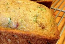 Grandmas best zucchini bread