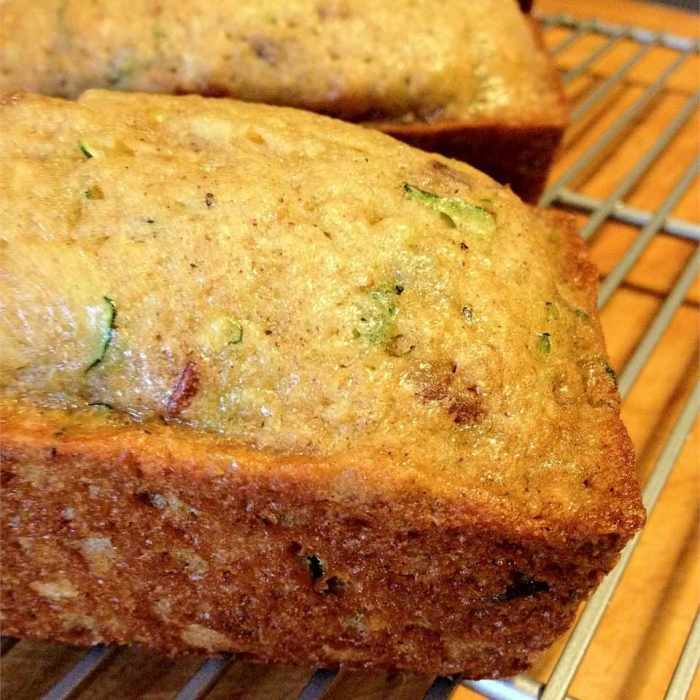 Grandmas best zucchini bread