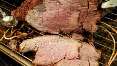 Easy rib eye roast