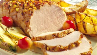 Grilled brined pork tenderloin