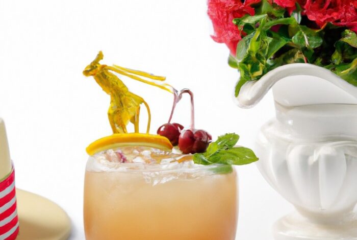 Kentucky derby bourbon punch