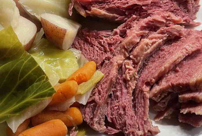 Chef johns corned beef and cabbage