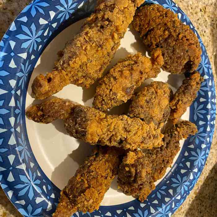 Deep fried morel mushrooms