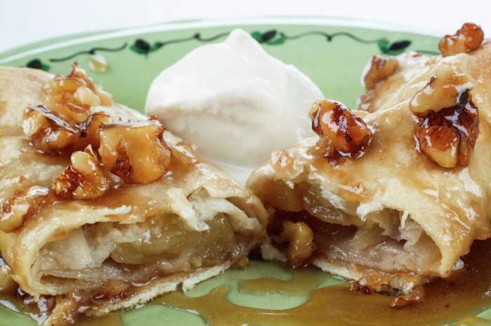 Easy apple enchilada dessert