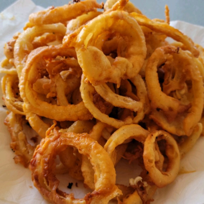 Fantastic onion ring batter