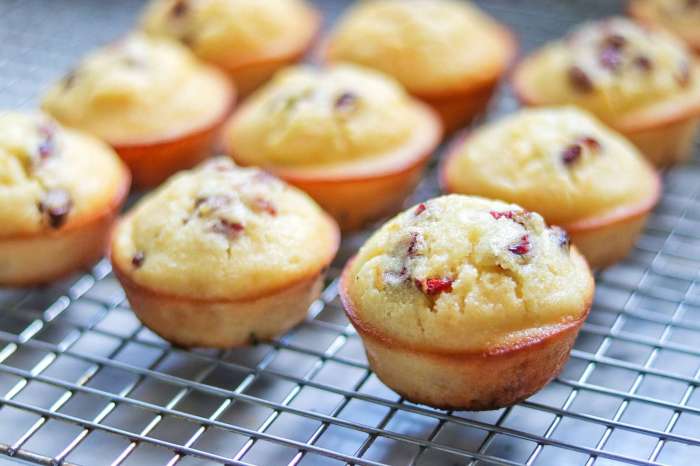 Easy cranberry orange muffins