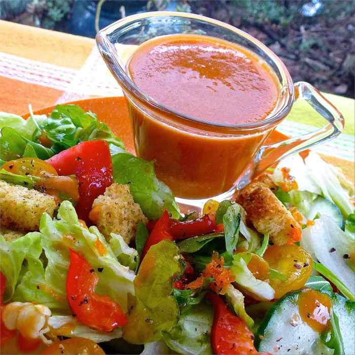 Sweet and sour salad dressing