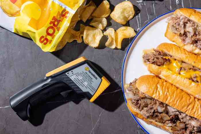 Griddle style philly steak sandwiches