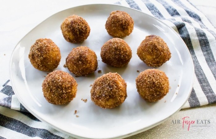 Air fryer donut sticks