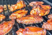 Smoked chicken hot wings