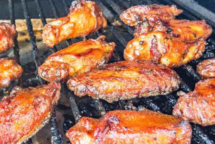 Smoked chicken hot wings