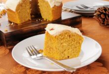 Two ingredient pumpkin cake