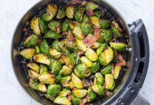 Air fryer brussels sprouts