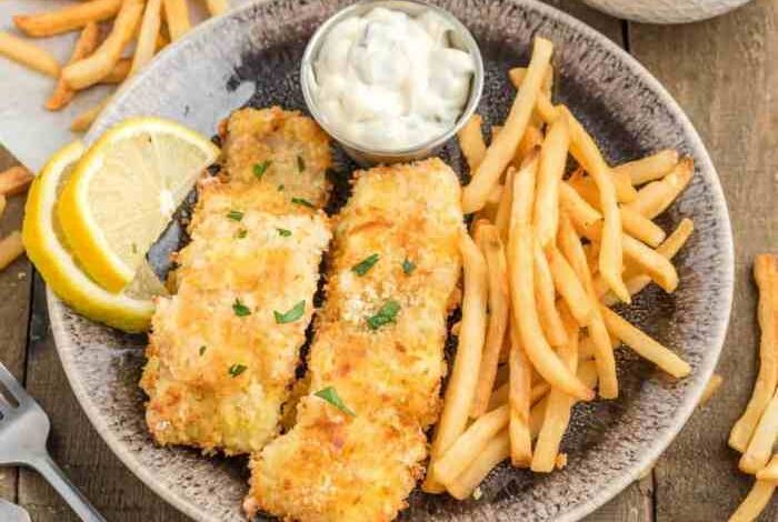 Crispy air fryer cod