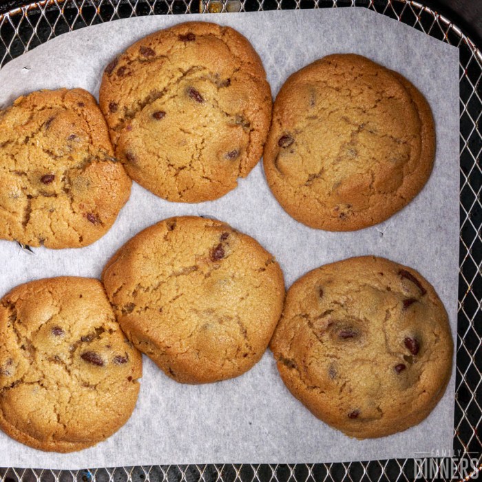 Air fryer lemon freezer cookies