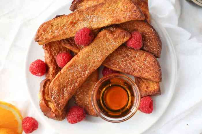 Air fryer french toast sticks