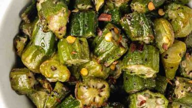 Air fryer fried okra