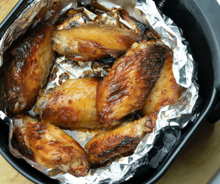 Air fryer lemon pepper wings