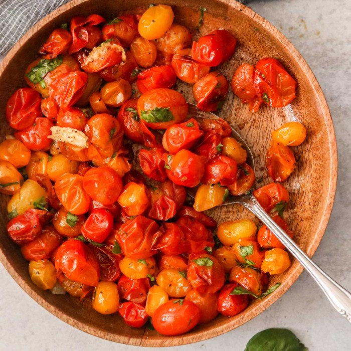 Air fryer roasted tomatoes