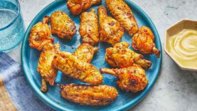 Lemon pepper fried chicken