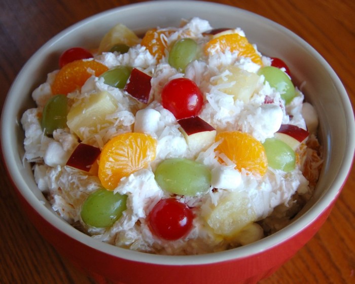 Sarahs ambrosia fruit salad