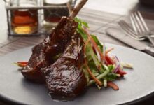 Vietnamese aromatic lamb chops