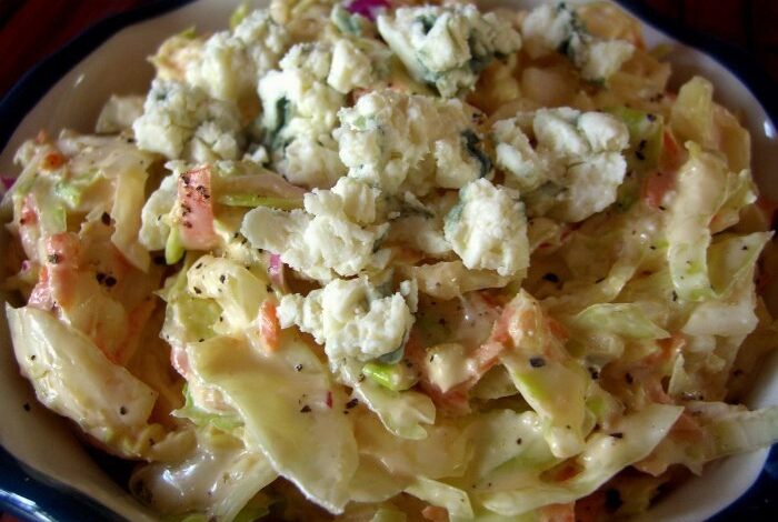 Original blue cheese coleslaw