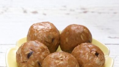 Easy peanut butter energy balls