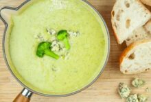 Broccoli and stilton soup