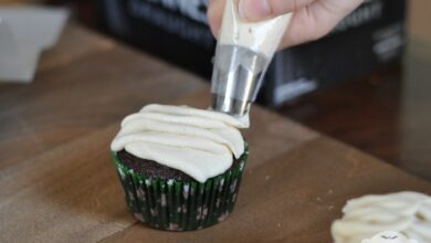 Chocolate guinness cupcakes with irish cream frosting