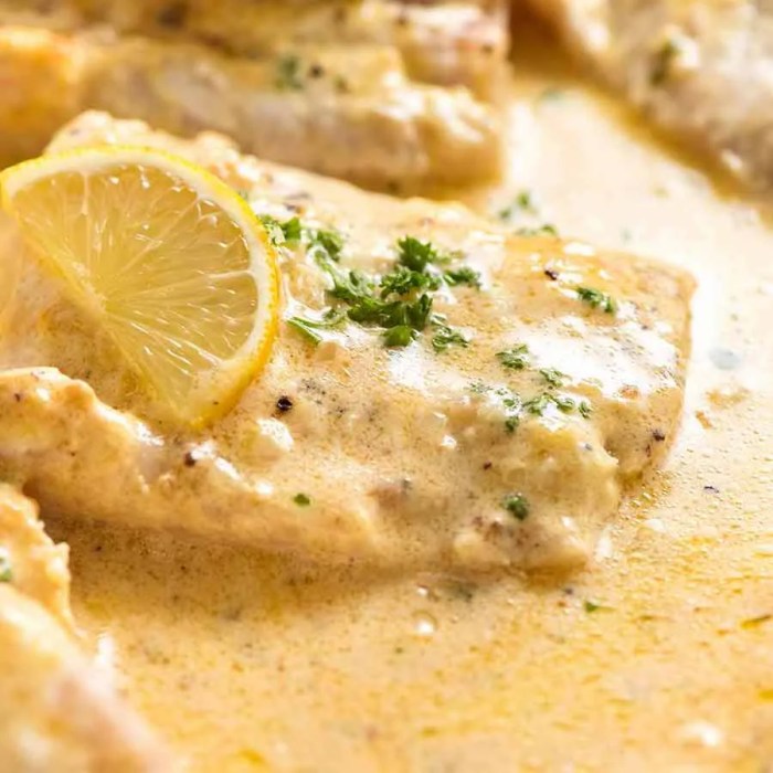 Creamy parmesan sauce for fish