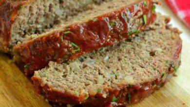 Old fashioned ozarks meatloaf