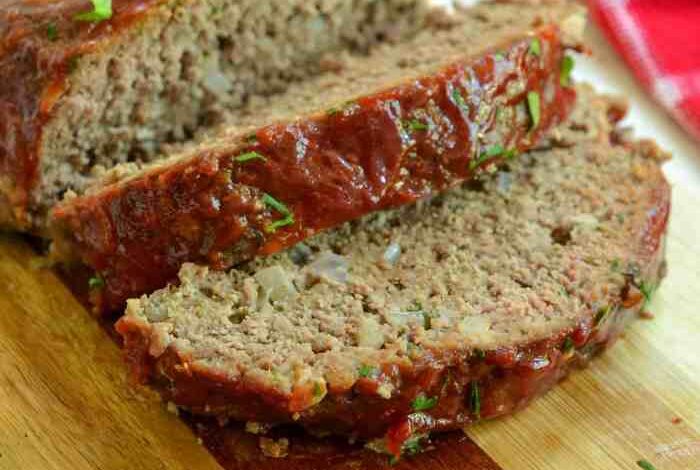 Old fashioned ozarks meatloaf