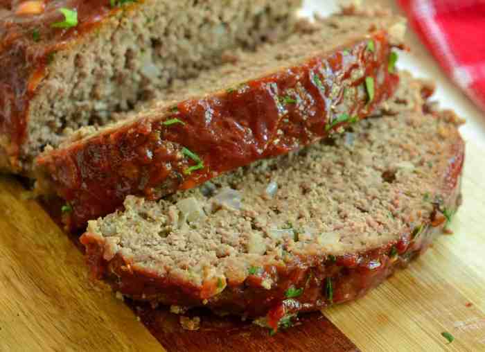 Old fashioned ozarks meatloaf