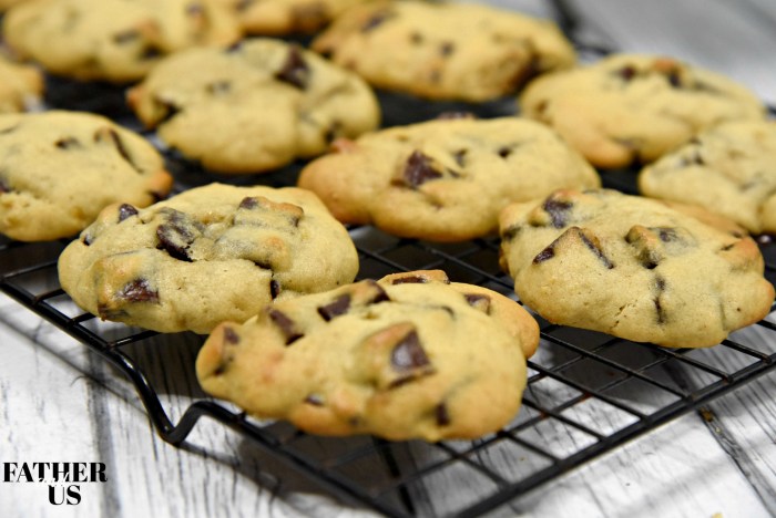 Banana chocolate chip cookies