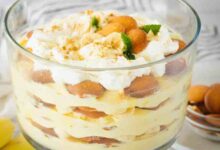 Banana pudding with ladyfingers