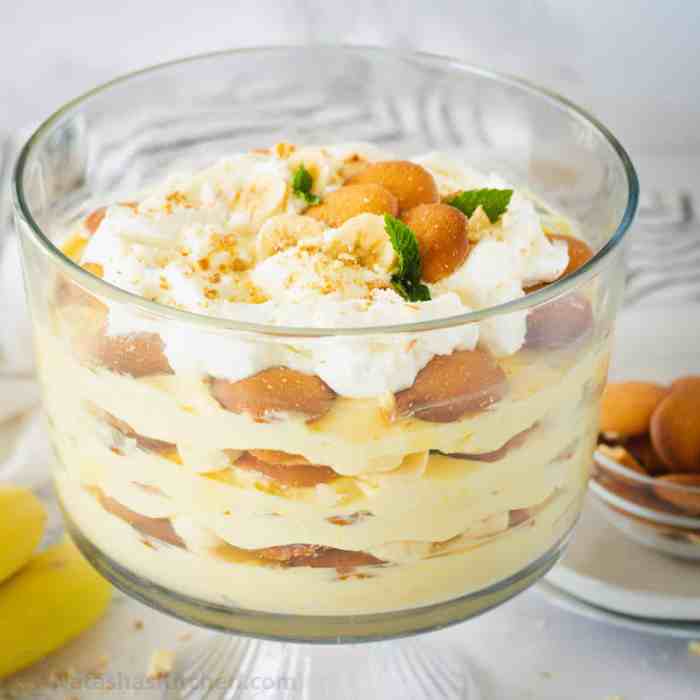 Banana pudding with ladyfingers