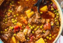 Southern style beef stew