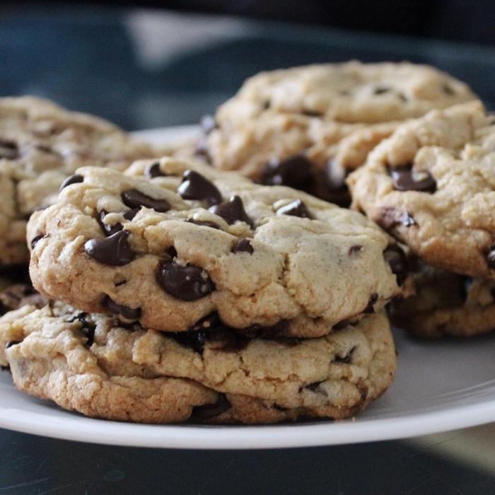 Best big fat chewy chocolate chip cookie