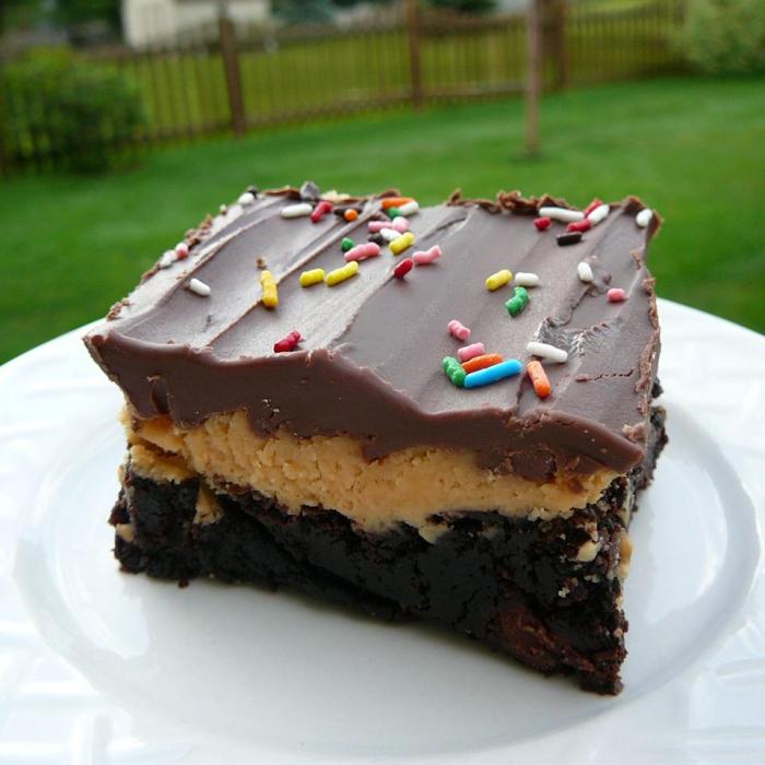 Best ever buckeye brownies